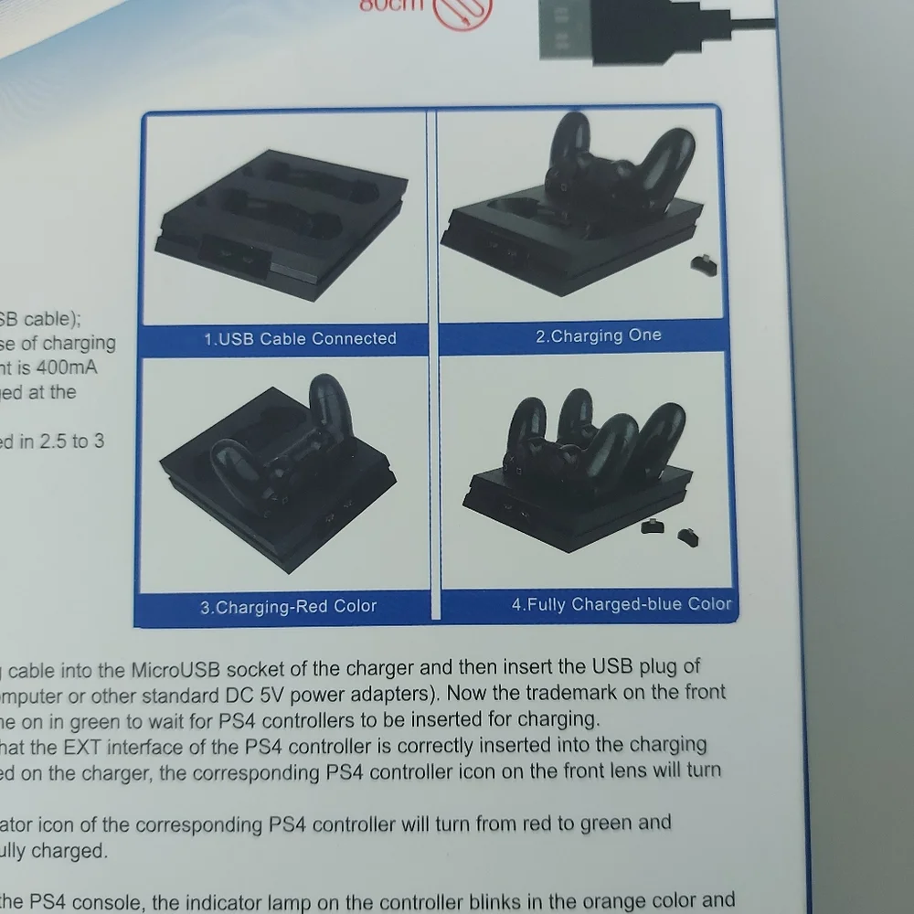 charging station for ps4 controller
